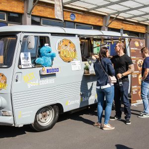 Zahlreiche Besucher beim 3. Streetfood Festival in Marktheidenfeld am Samstag (14.09.19).